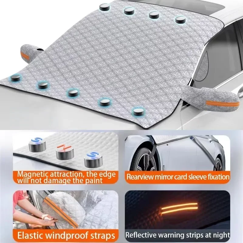 Pelindung Salju Mobil Tebal Pe - Winter Sun Clothing ulasan dan harga