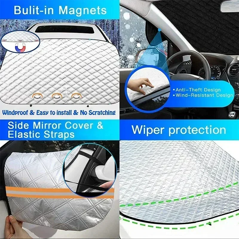 Pelindung Salju Mobil Tebal Pe - Winter Sun Clothing ulasan dan harga