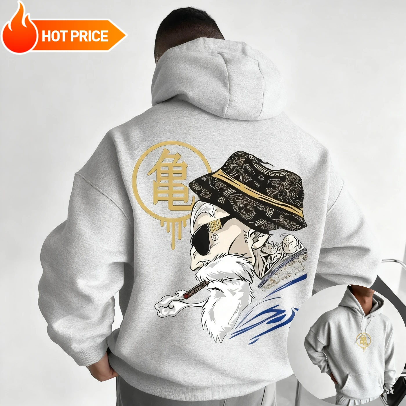 Master Roshi Dragon Ball Saiya - Winter Clothing Japan ulasan dan harga