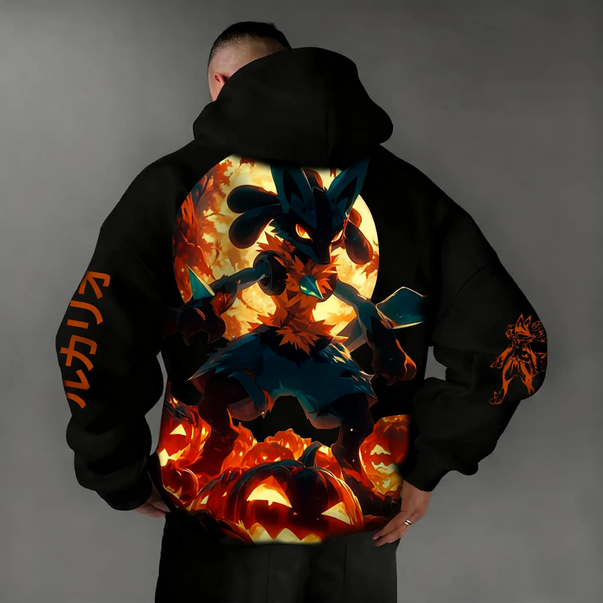 Hoodie Halloween Pokémon Musim - Winter Clothing Japan ulasan dan harga