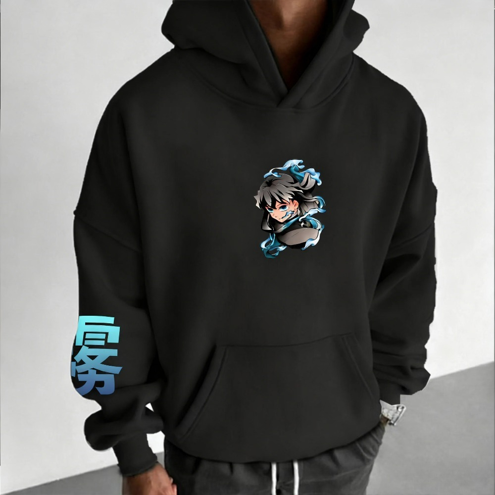 Demon Slayer Hoodie Pria Sweat - Winter Clothing Boys ulasan dan harga