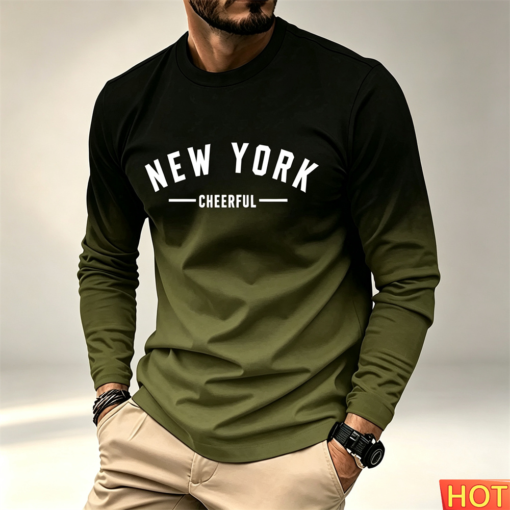 Kaos Pria Lengan Panjang Musim - Winter Sun Clothing ulasan dan harga
