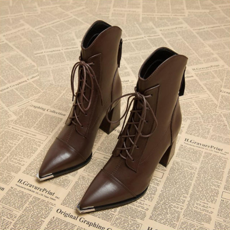 Sepatu Boots Wanita Model Chel - Winter Clothing Women'S ulasan dan harga